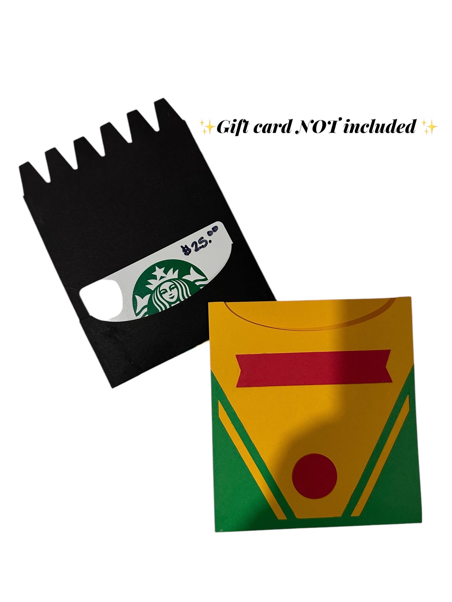Crayons Gift Card Holder