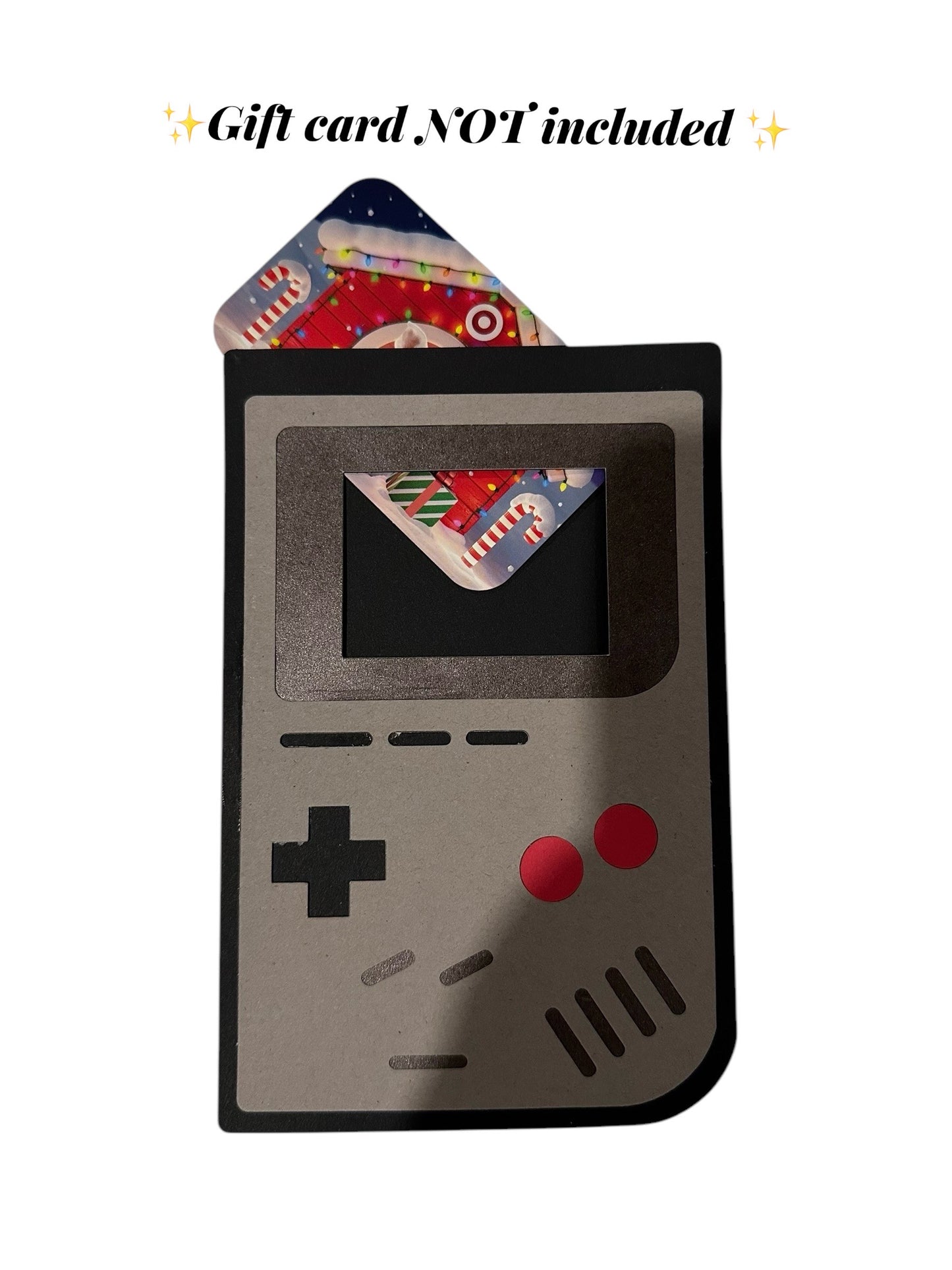 GameBoy Gift Card Holder