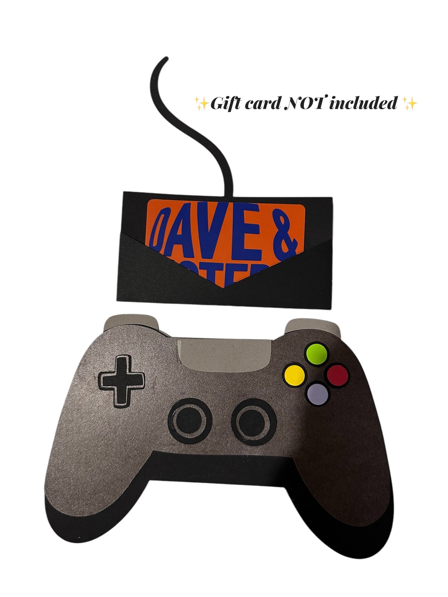 Game Controller Gift Card Holder