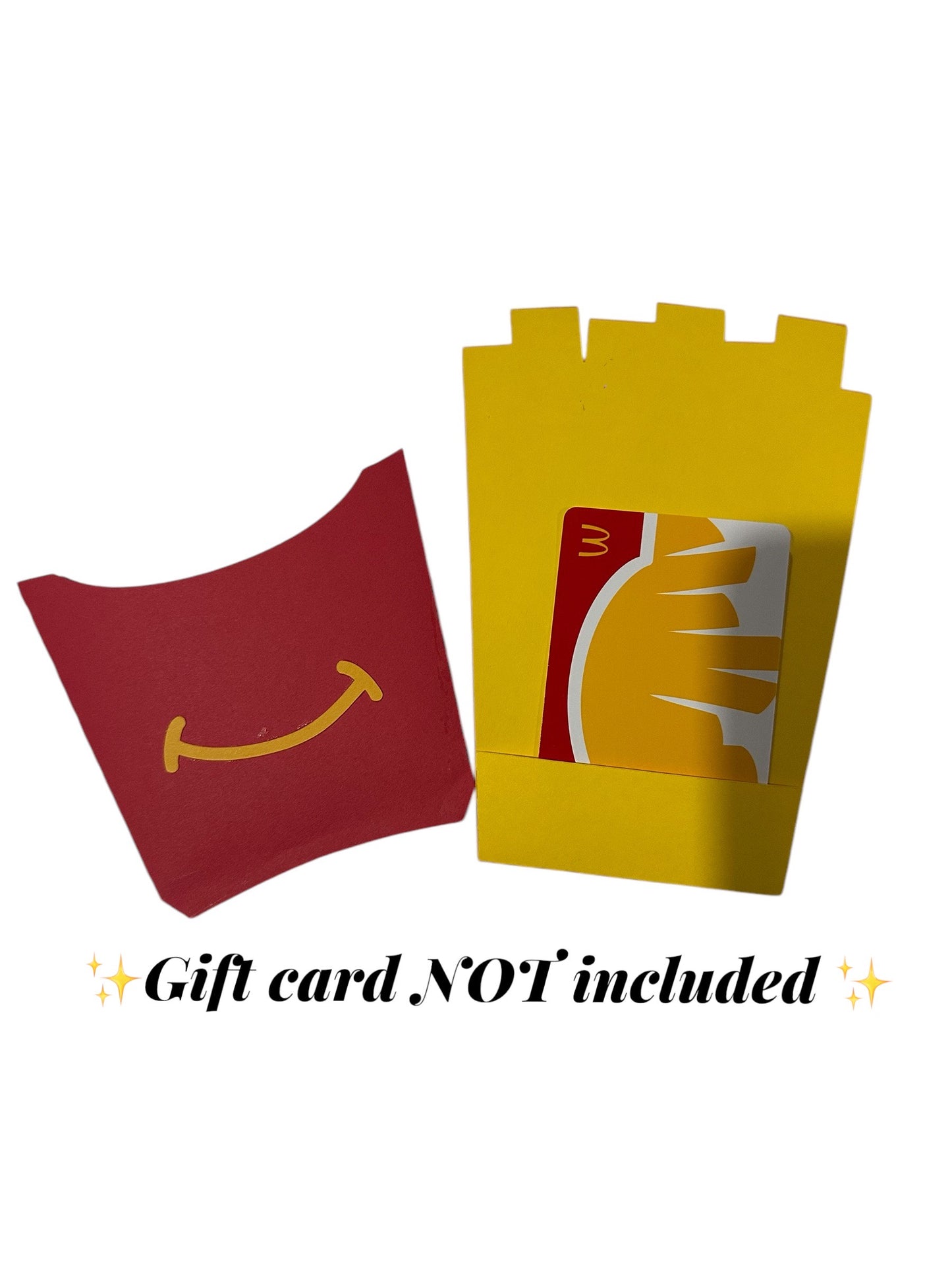 Fries Gift Card Holder