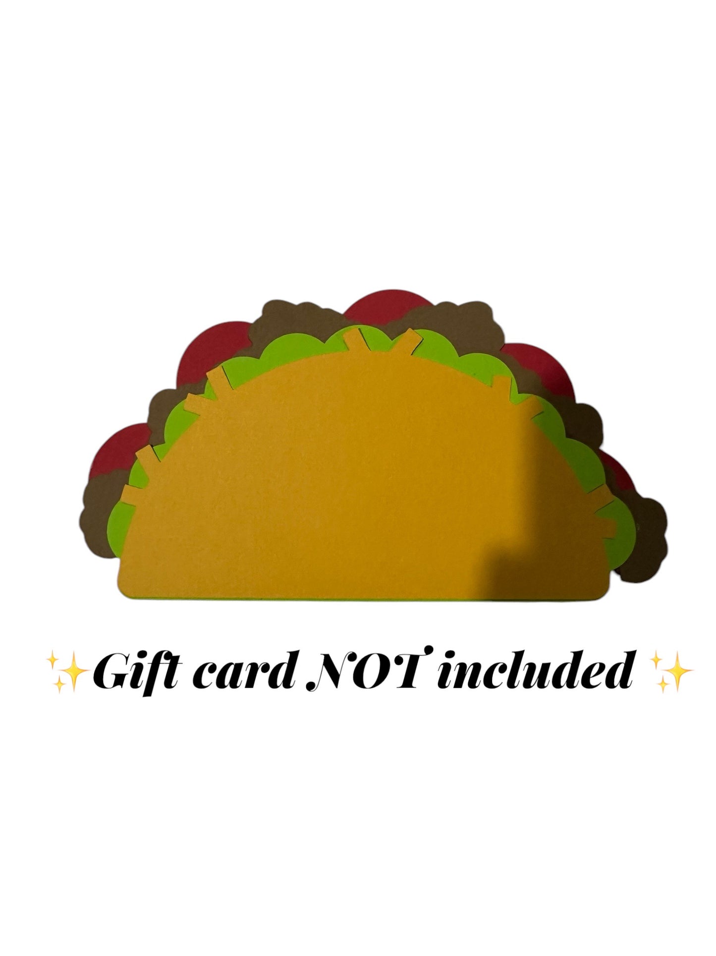 Taco Gift Card Holder