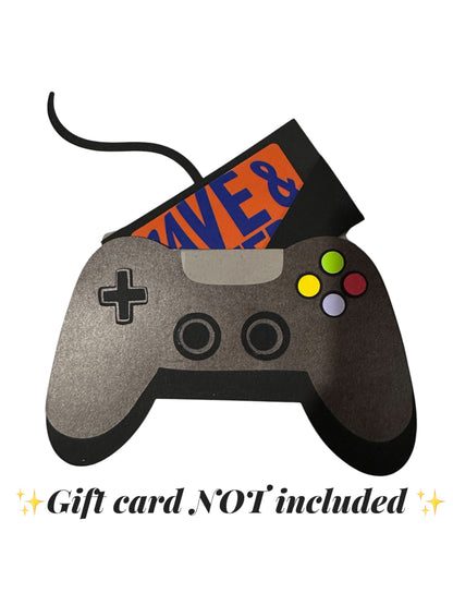 Game Controller Gift Card Holder