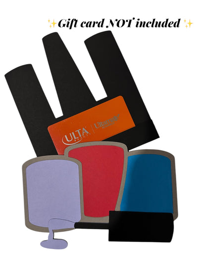 Nail Polish Gift Card Holder