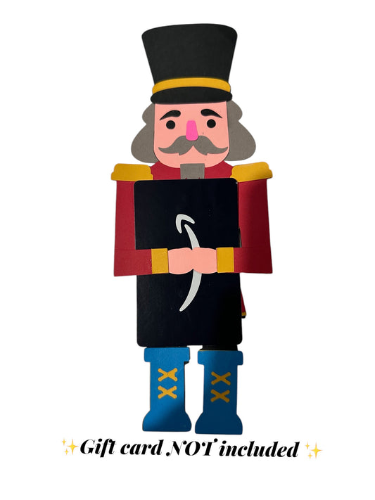 Nutcracker Gift Card Holder