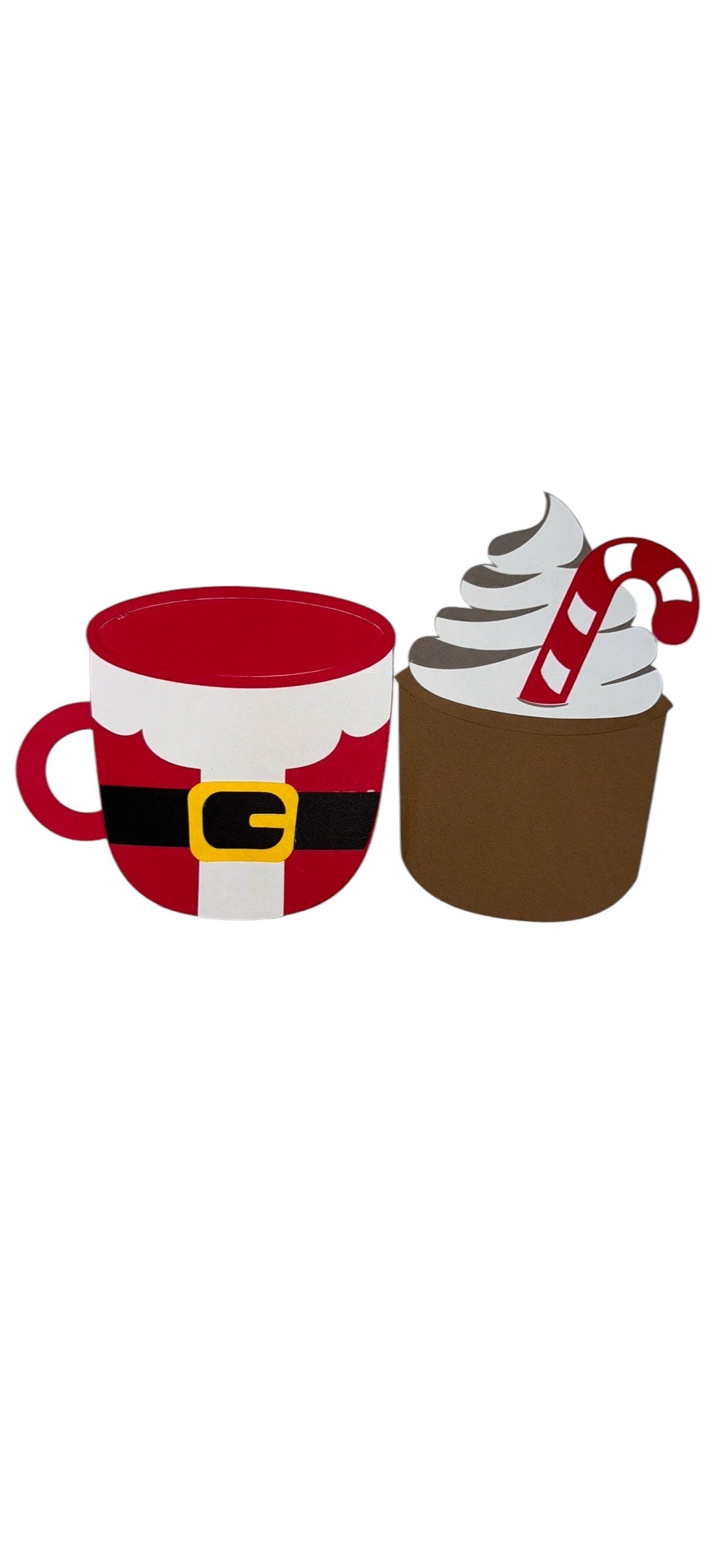 Santa's Hot Chocolate Gift Card Holder