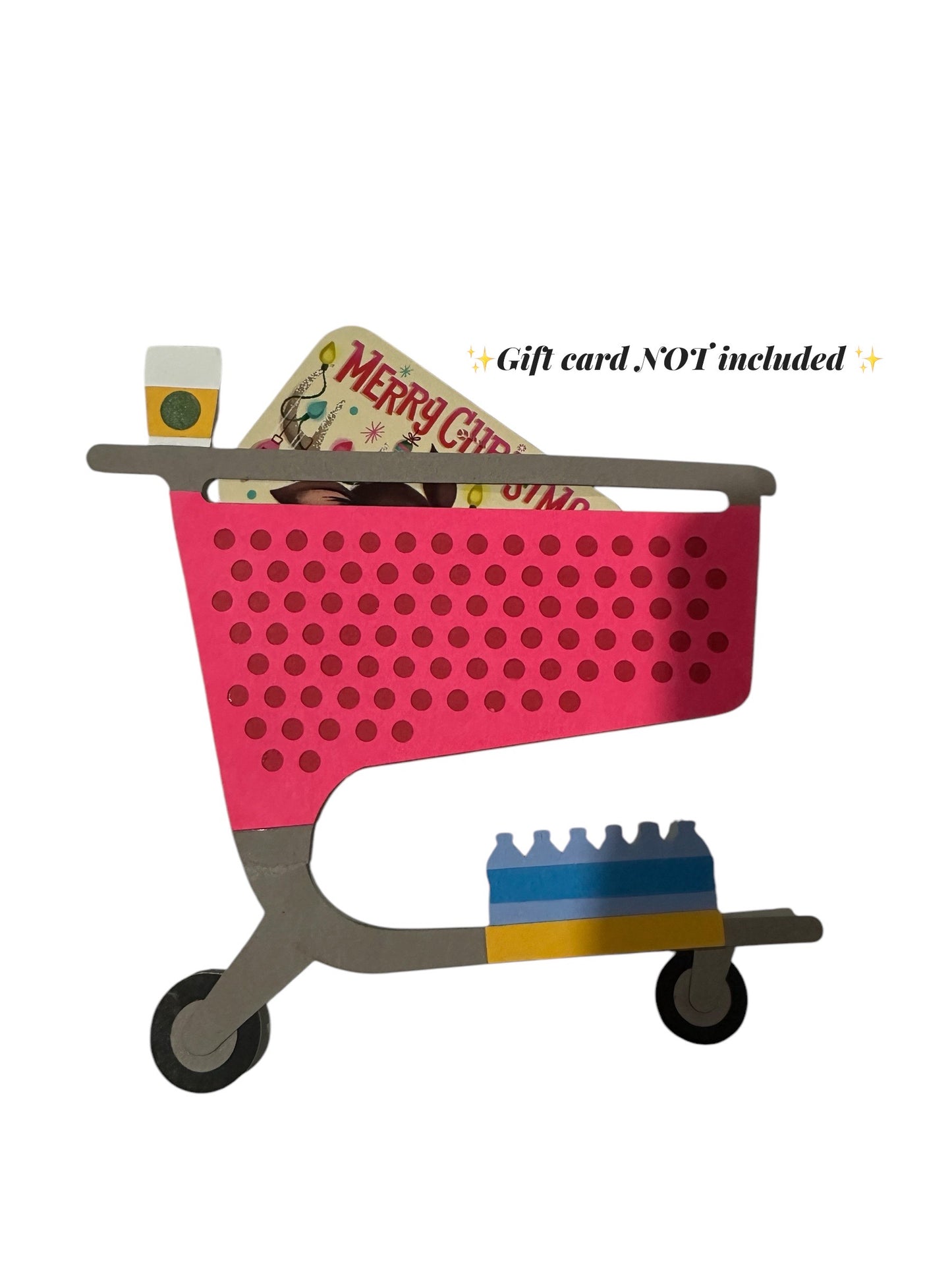Target Cart Gift Card Holder